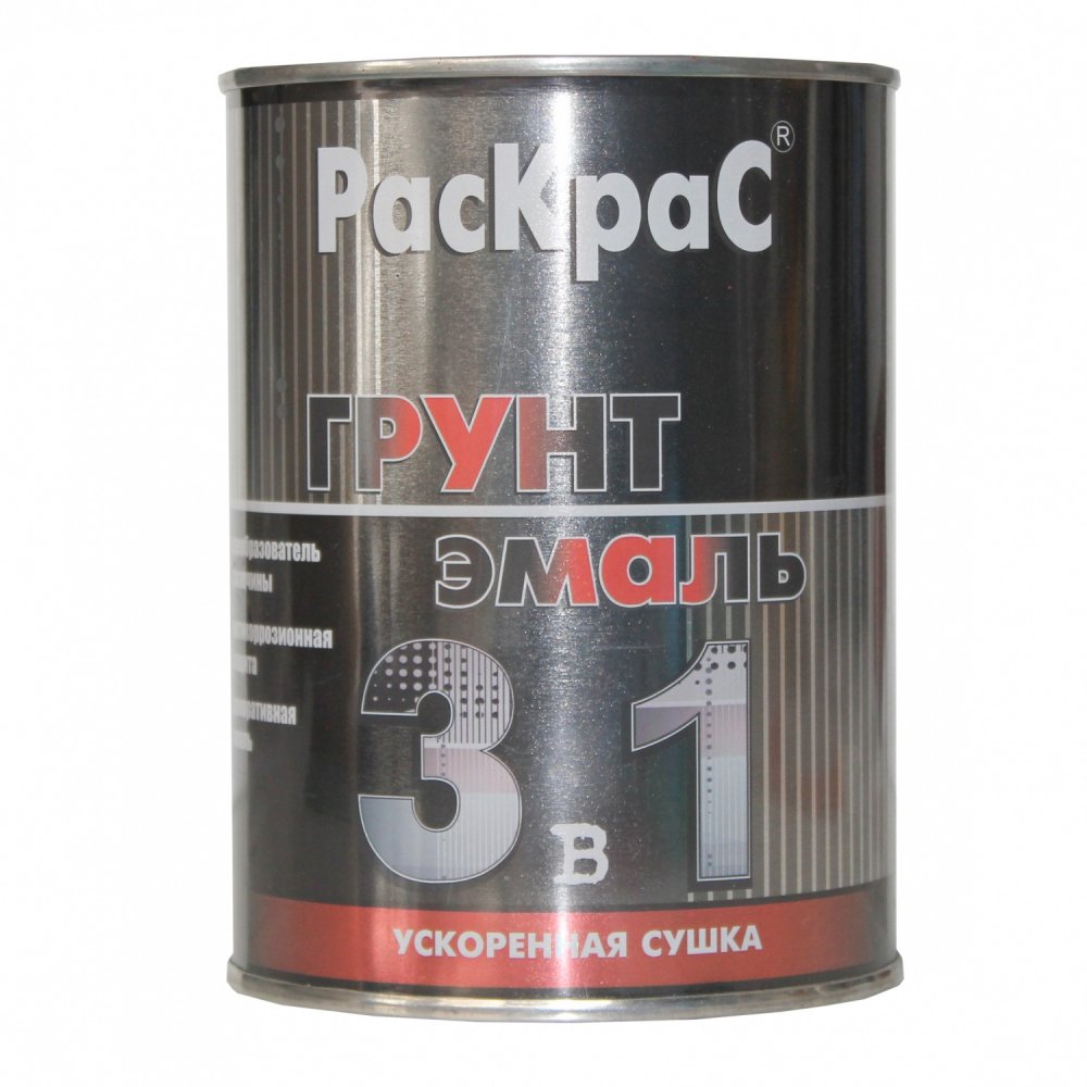 Грунт-эмаль 3в1 РасКрас